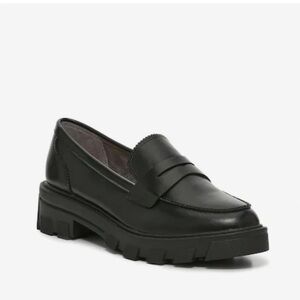 black work loafers